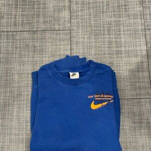 Blue Nike crewneck
